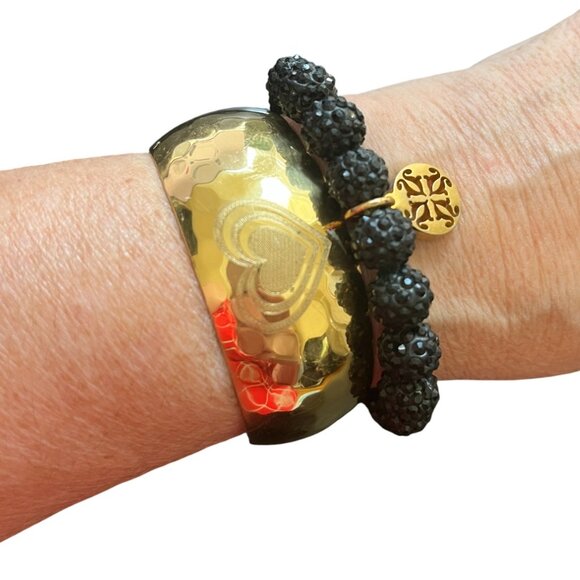 Rustic Cuff Hard Rock Cafe Tulsa Logo Cuff and Stretch Bracelets - Picture 1 of 4
